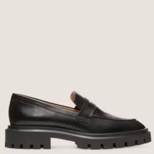Stuart weitzman ultra lug Penny loafer